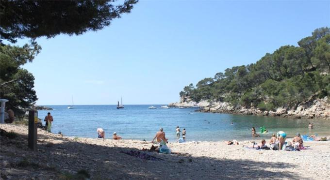 Ferienwohnung Daniel Saint-Cyr-sur-Mer Exterior foto